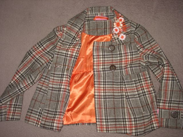 Płaszczyk wiosenno-jesienny dla dziewczynki BARBIE roz. 104/110