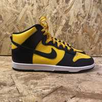 Чоловічі кросівки Nike Dunk High Retro Yellow/Black Dd1399-700