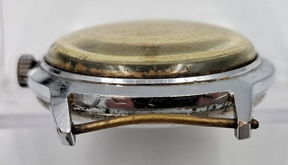 Stary zegarek mechaniczny kolekcjonerski uszkodzony Ruhla