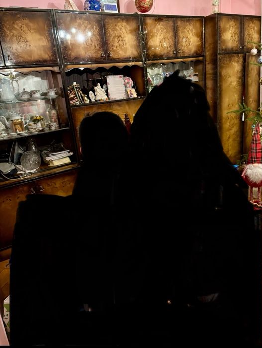 Regal meblościankę z PRL polysk