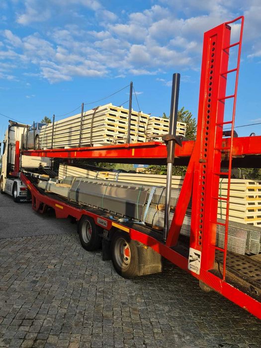 Semi-reboque transporte carros 7/8
