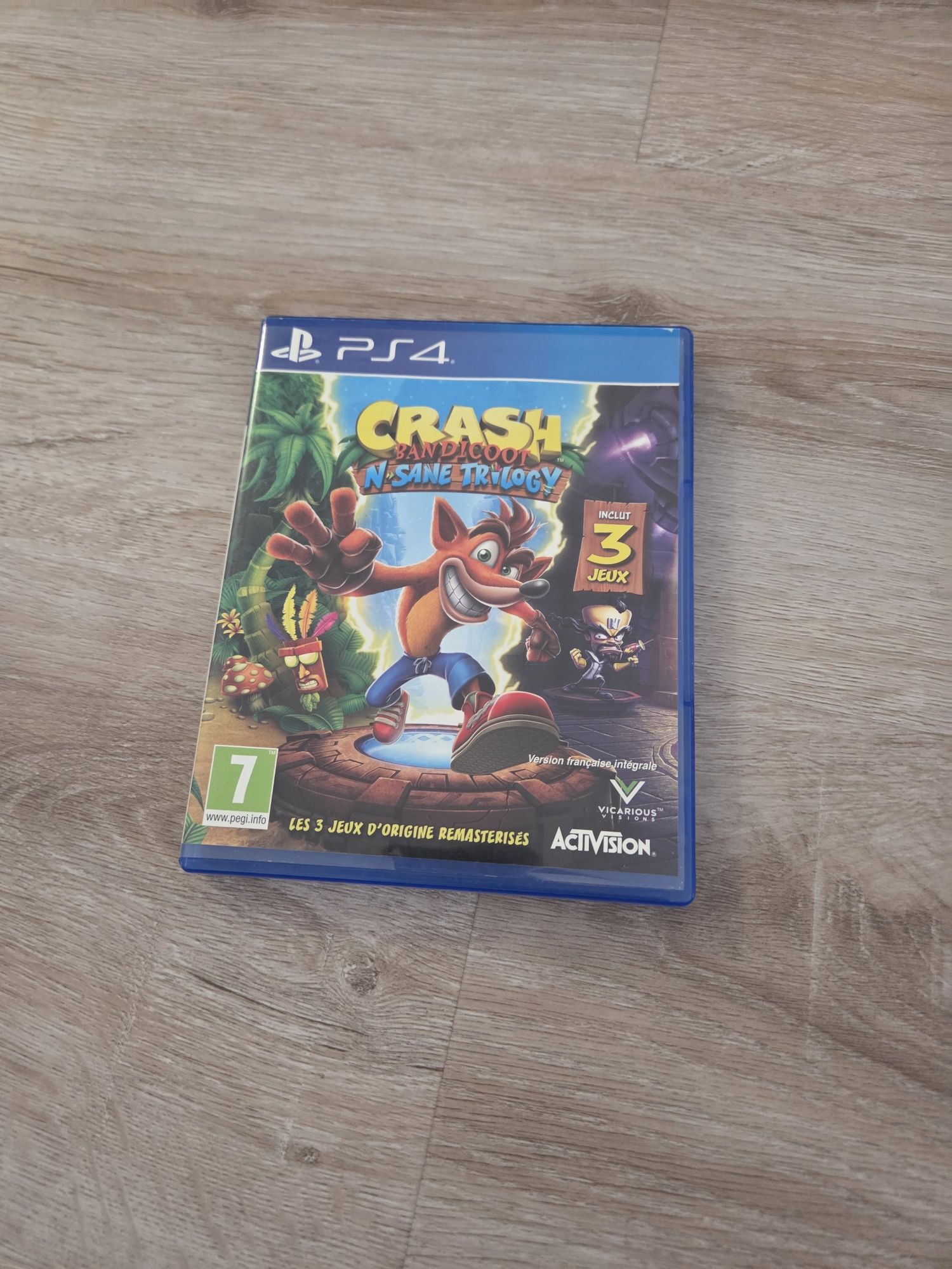Crash Bandicoot N-Sane Trilogy PS4.