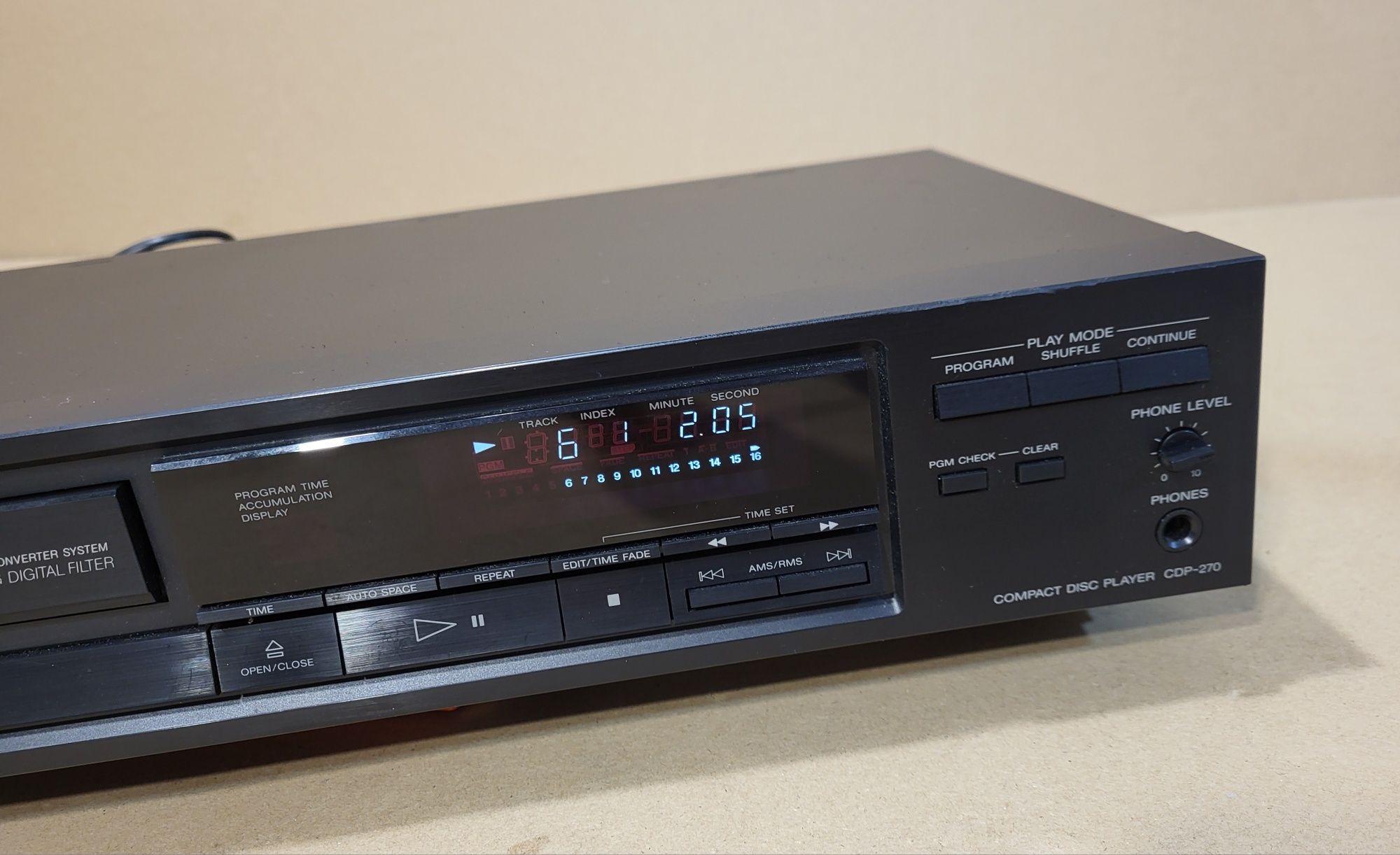 odtwarzacz CD Sony CDP-270