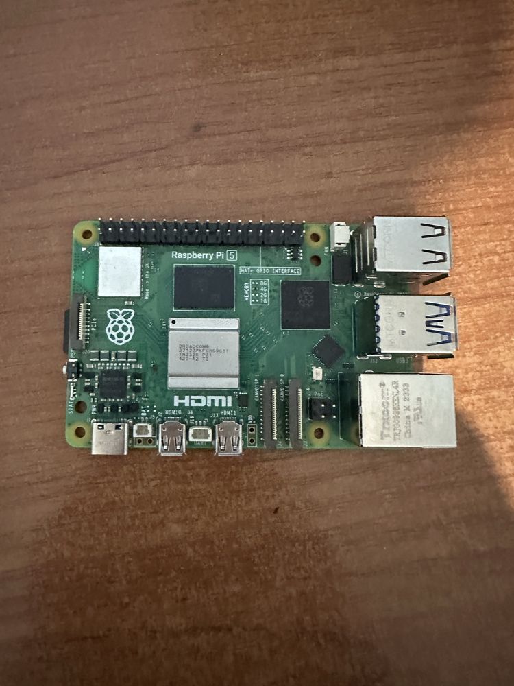 Промисловий ПК Raspberry Pi 5 4GB (RPI5-4GB/RPI503)