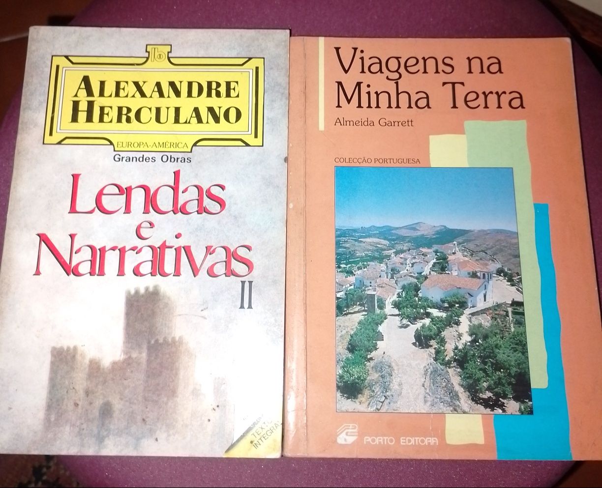 Vários livros de autores portugueses