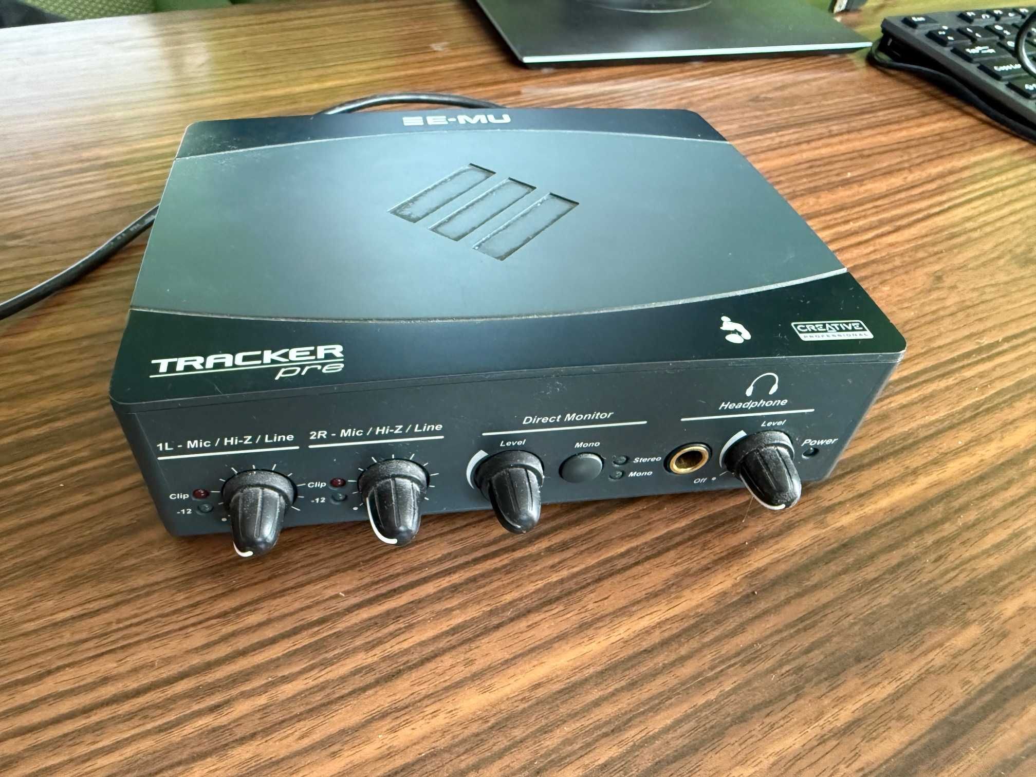 Interfejs audio E-MU Tracker Pre karta dźwiękowa USB zewnętrzna