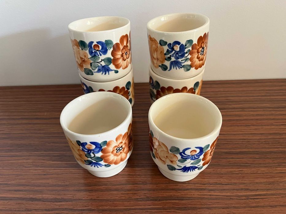 komplet czarek Włocławek - 6 sztuk