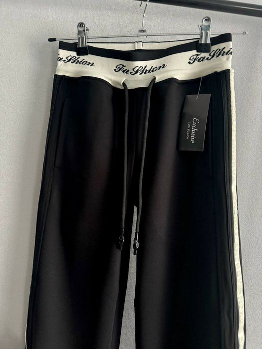 Палаццо з лампасами на флісі! Розміри 128-164! В НАЯВНОСТІ