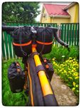 Нарульная сумка для велосипеда. Сумка на руль - Lesenok Bikepacking
