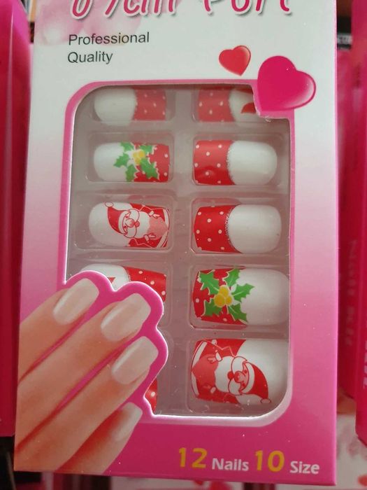 Paznokcie Nail Art Tipsy Press On Śliczne zestawy 140 sztuk Nowe