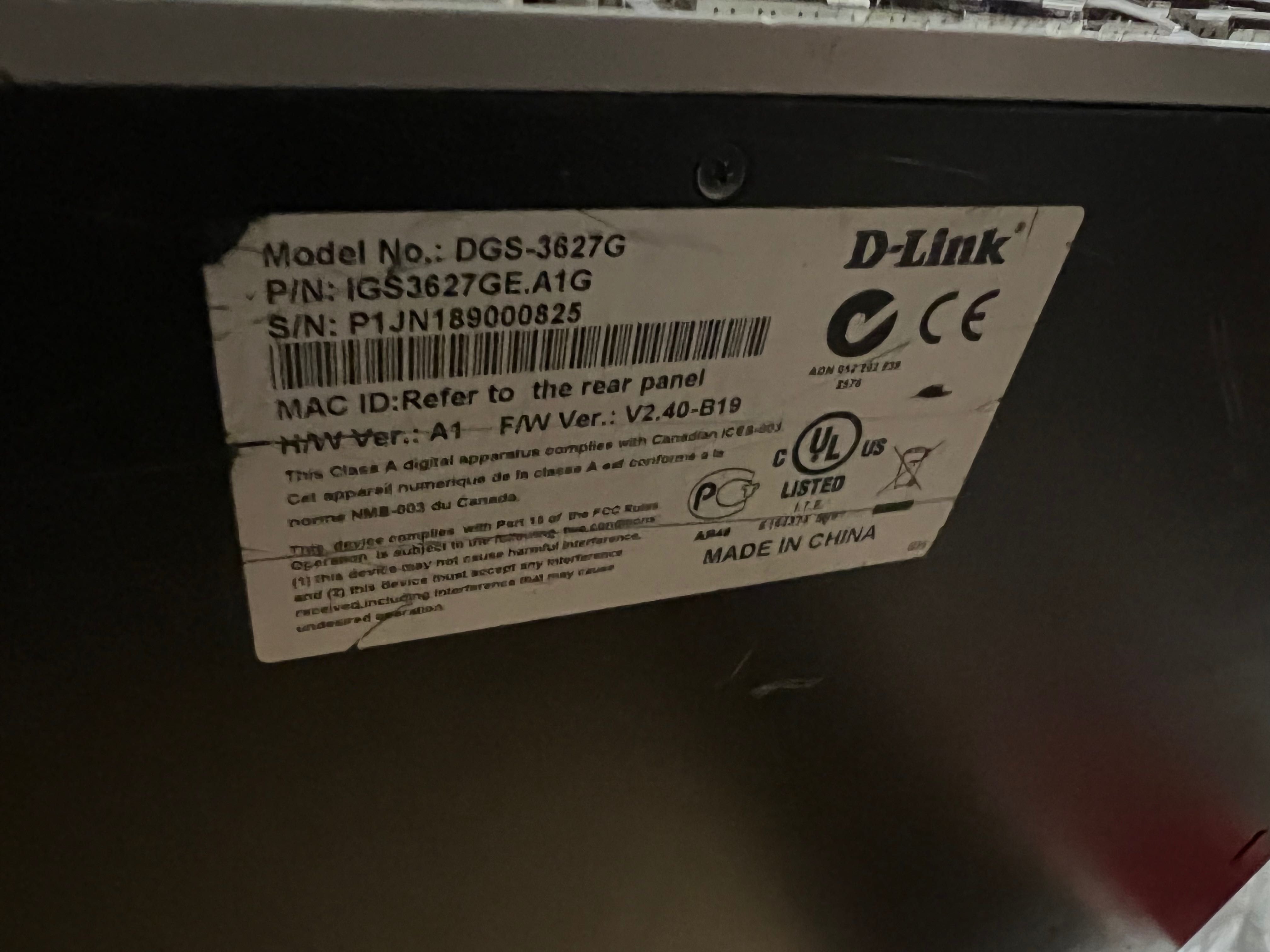 D-Link DGS-3627G