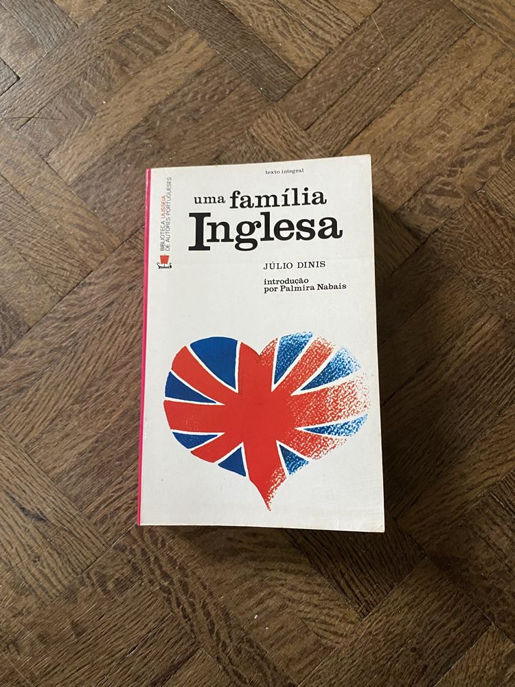 livro "Uma família inglesa" de Júlio Dinis