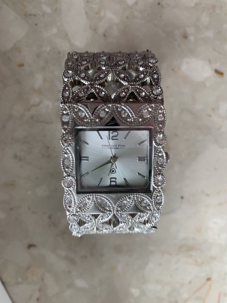 Годинник-браслет жіночий Kristoff Fein Swarovski