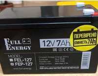 Аккумулятор Full Energy 12V 7A FEP-127