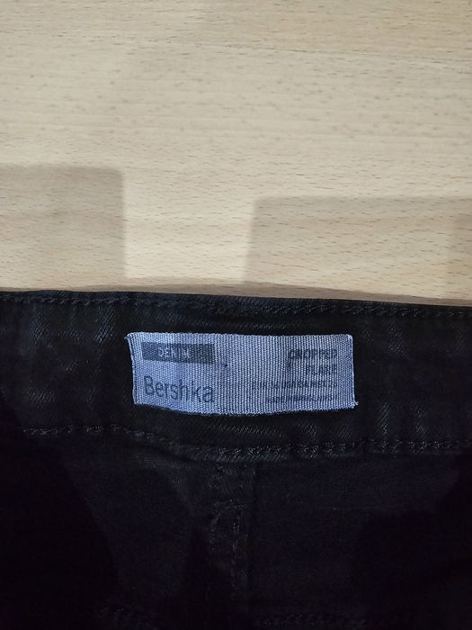 Calças de ganga pretas Berska