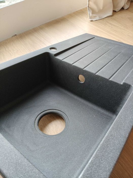 Zlewozmywak DEANTE Zorba ZQZV2113 + bateria Grafitowy