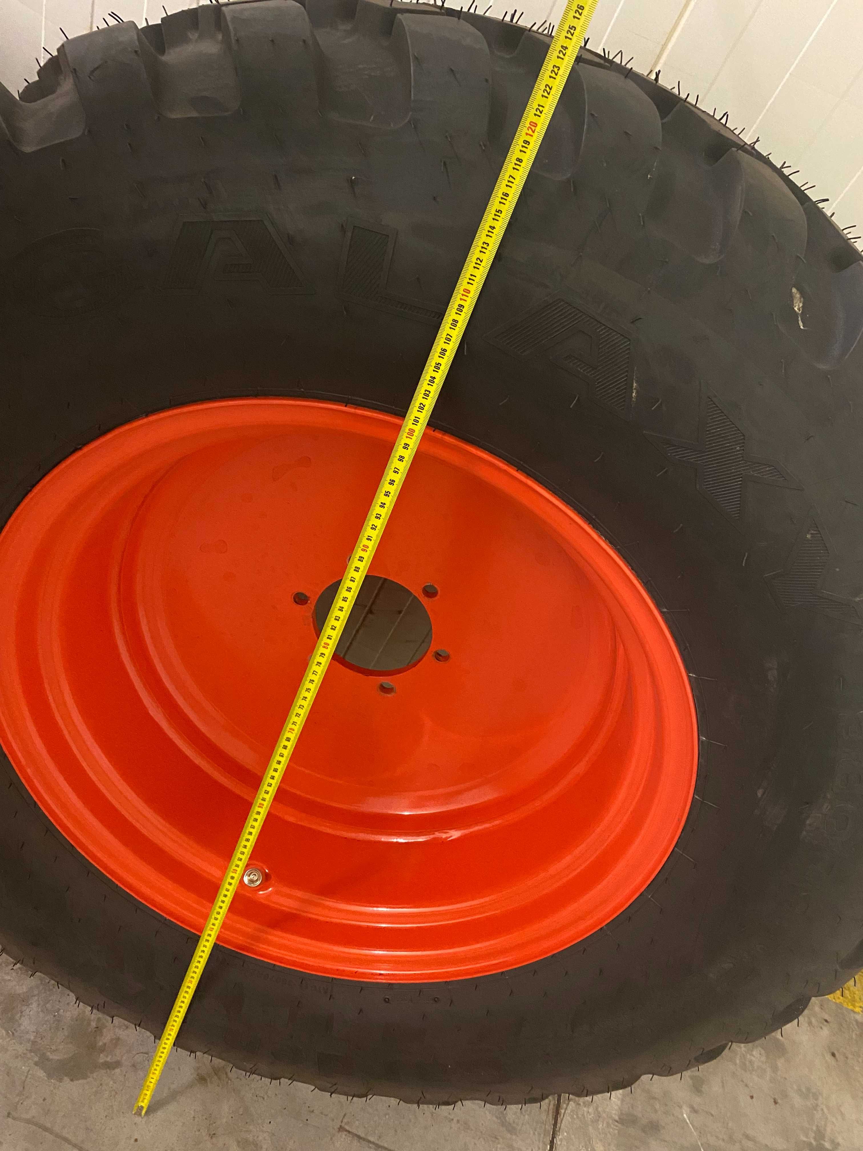 Felgi z oponami trawiastymi (G6) 2x380/70/24,2x260/70/16 Kioti Kubota