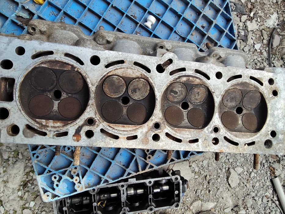 Головка блока цилиндров chevrolet evanda з распредвалами