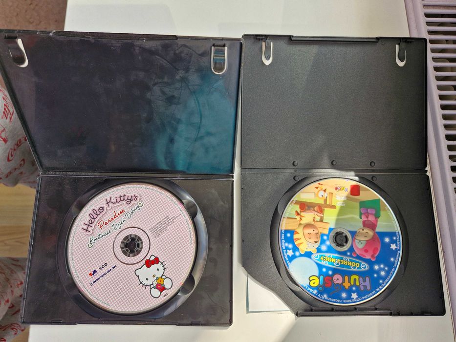 8x płyta dvd filmy, bajki dla dzieci zestaw