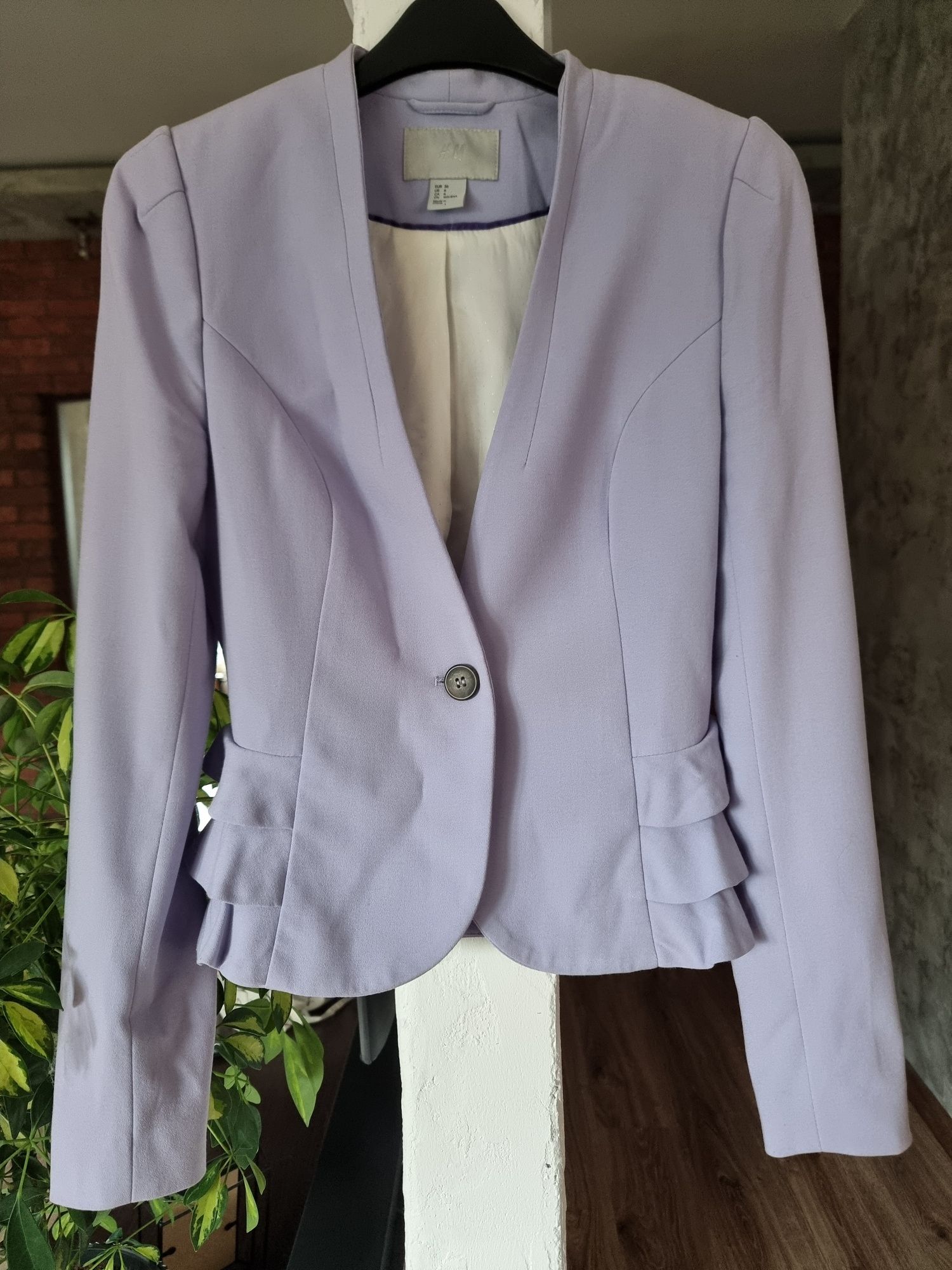 Marynarka H&M wrzos r. 36 /S