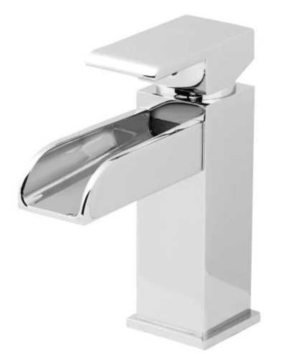 Bateria umywalkowa wodospad GooddHome Tuzla chrom