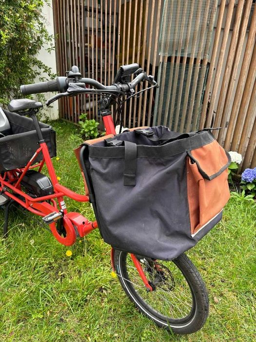 Bicicapace Justlong bicicleta elétrica de carga em muito bom estado