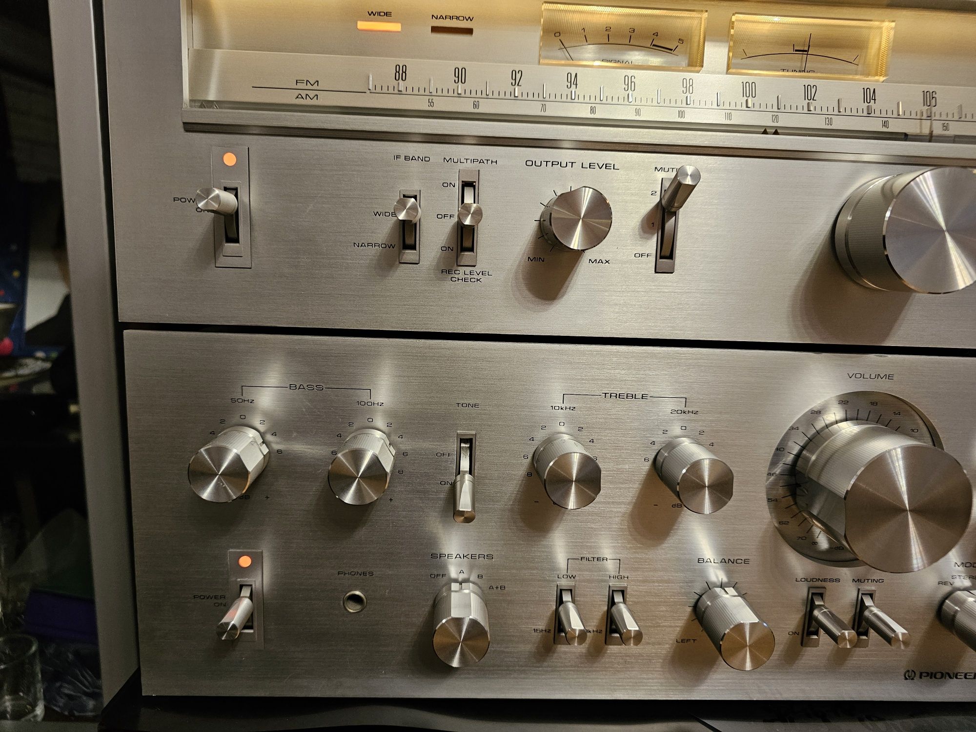Pioneer Sa-9500mk2,Pioneer Tx-9500mk2.Dual mono.