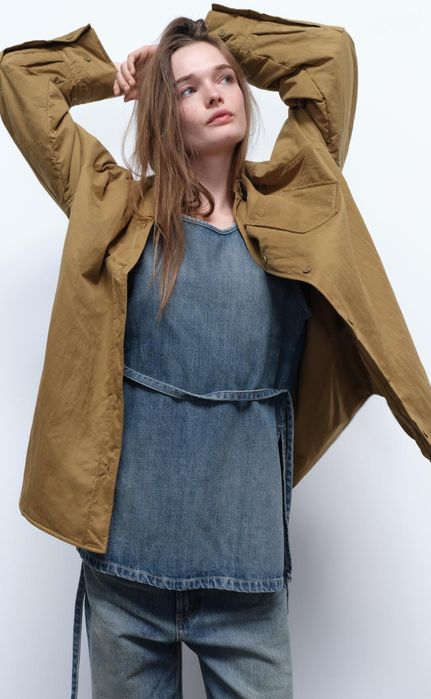 Стильная трендовая Куртка Рубашка ZARA р-р XS-S