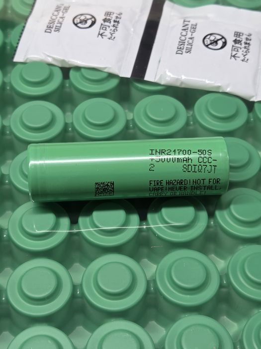 НОВЫЕ 2025 высокотоковые аккум 21700 50s Раб. напряжение 3,00V–4,23V