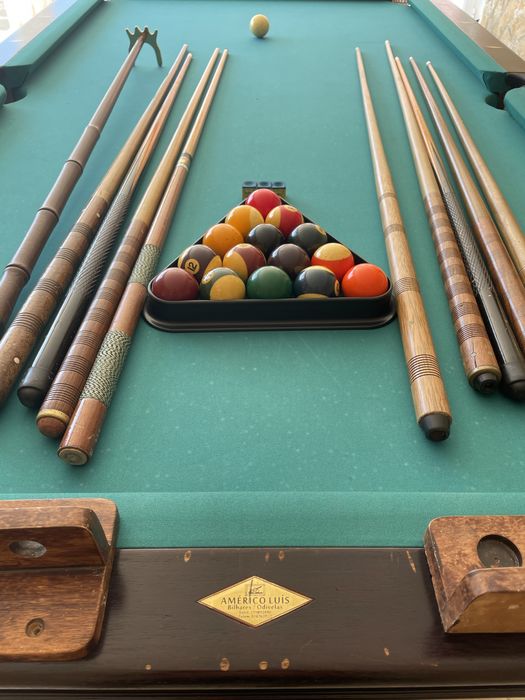 Mesa de Snooker mais tacos