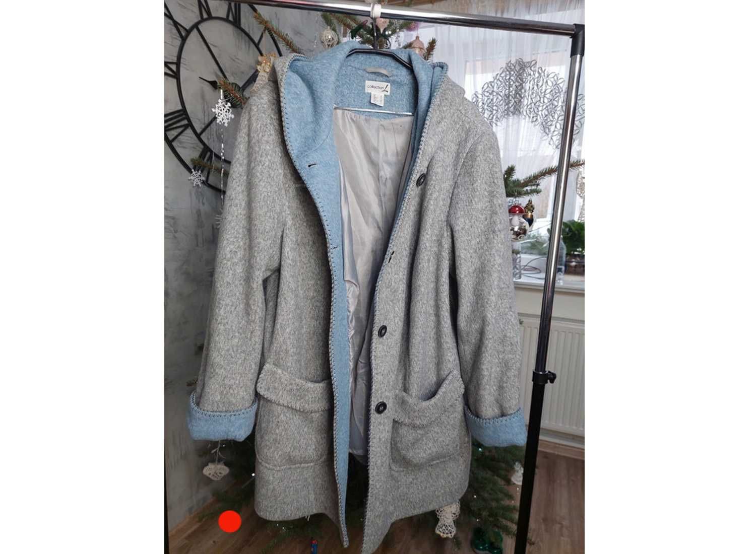 Collection atrakcyjny płaszcz roz 52