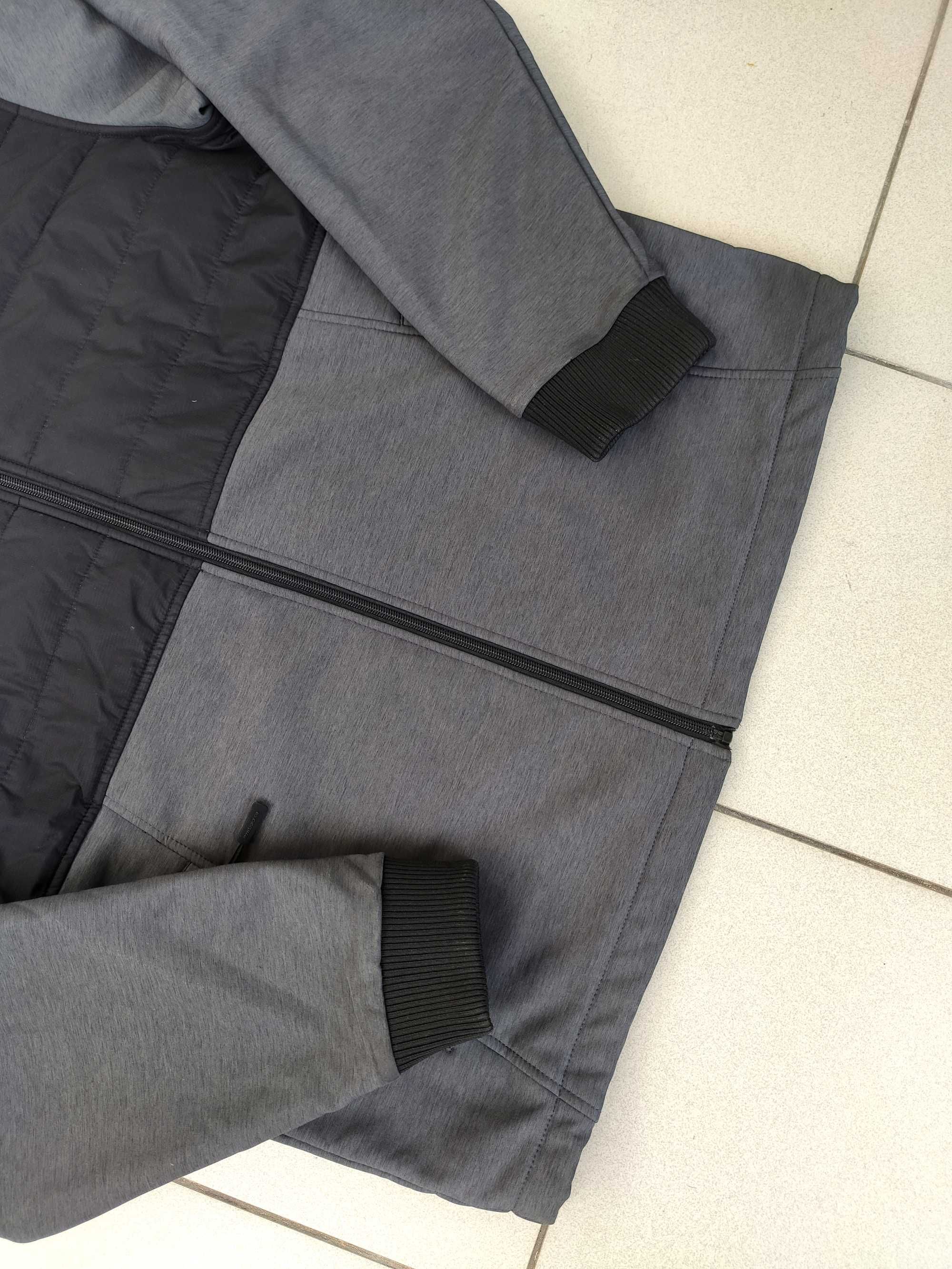 Kurtka New Balance softshell męska szara r. L