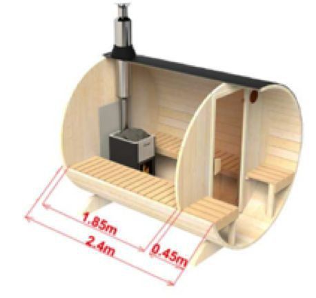Модульна сауна Баня Бочка