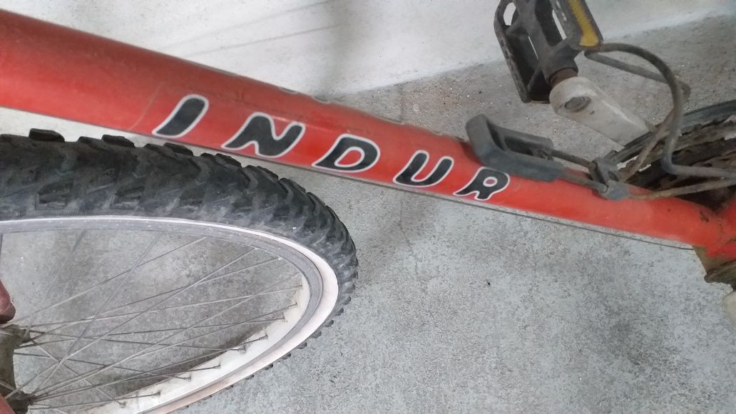 Bicicleta vermelha Indur
