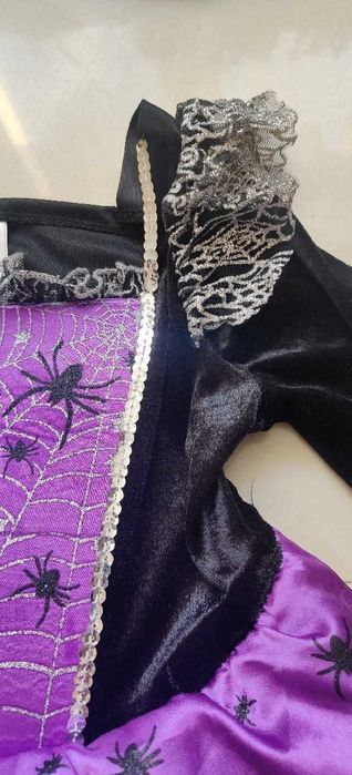 sukienka i maska przebranie dla dziewczynki