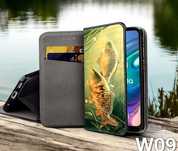 Etui zamykane wędkarskie do Samsung Galaxy S23 + ! Karp szczupak sum