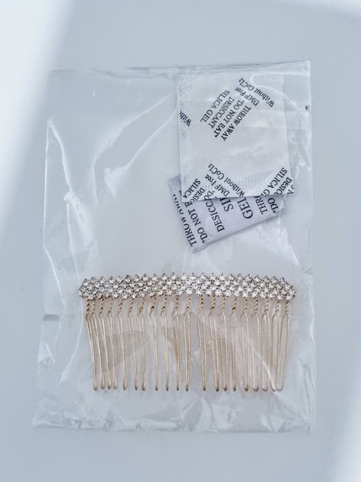 Spinka, wsuwka, grzebyk, ozdoba do włosów z diamencikami