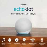 Alexa Echo Dot 5ª Geração Versão internacional coluna NOVO e SELADO