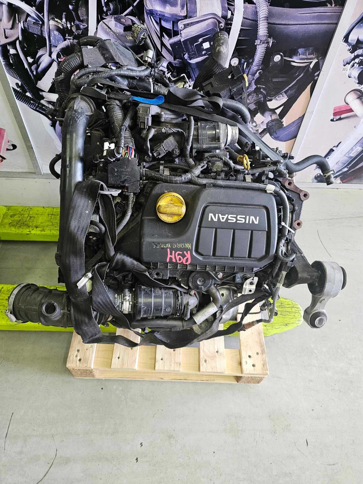 Motor Nissan Qashqai 1.6 DCI 2014 de 130cv, ref R9M 414
