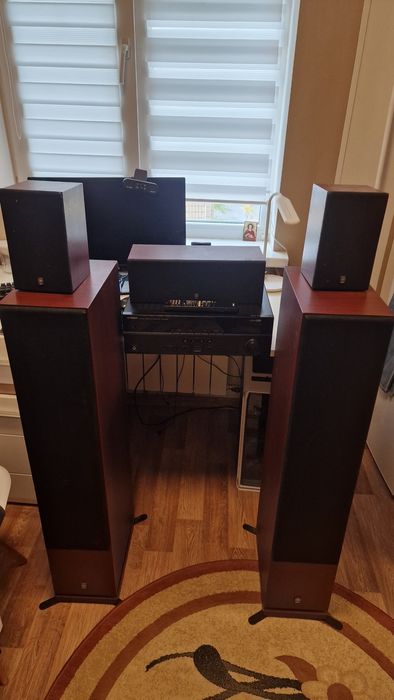 Комплект ресивер yamaha htr 2064 колонки yamaha NS-7900  та колонки 5.