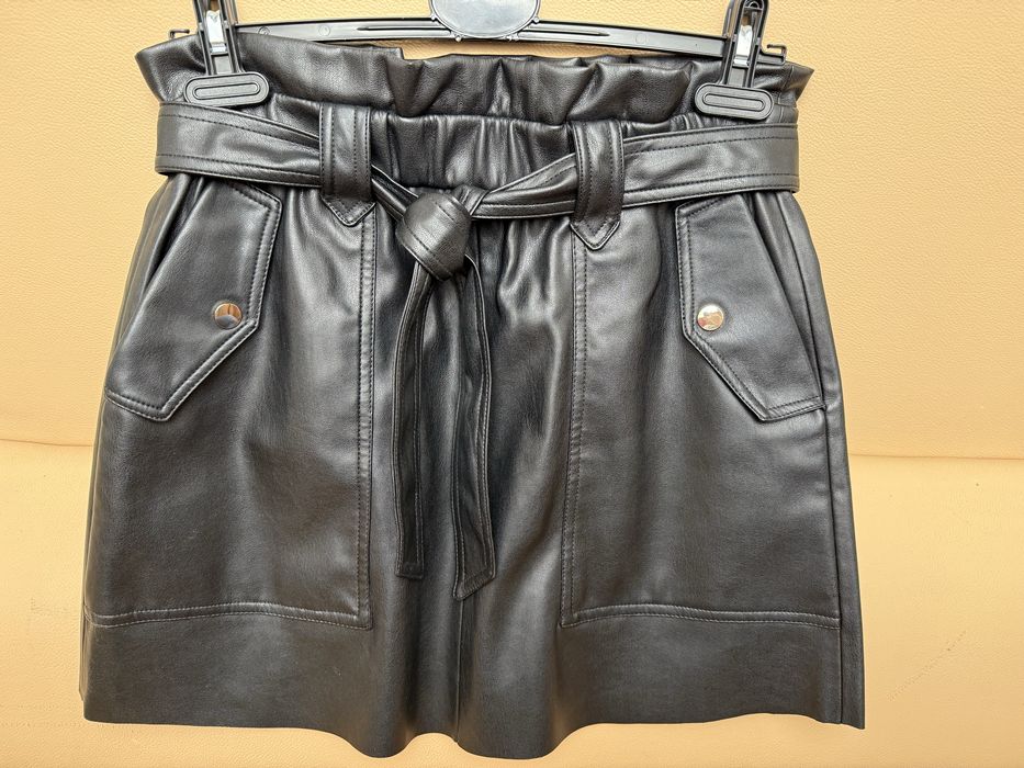 Спідниця еко шкіра Zara S