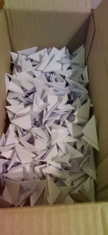 Оригами модули в больших количествах