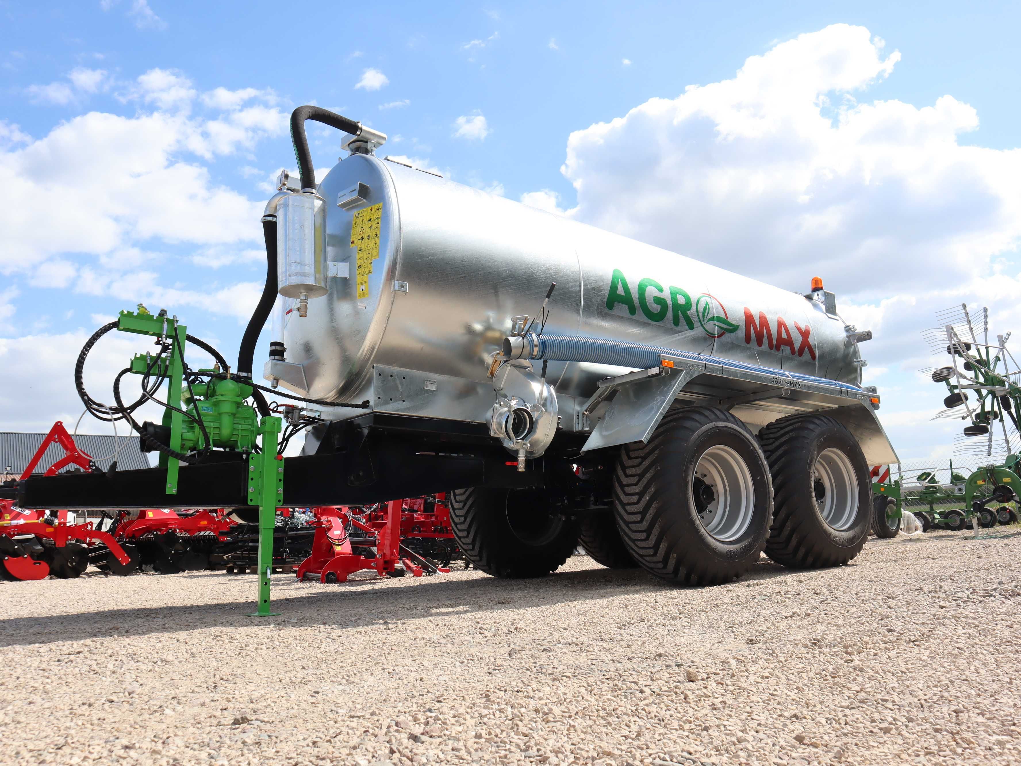 Wóz asenizacyjny 14000 AGRO-MAX tandem