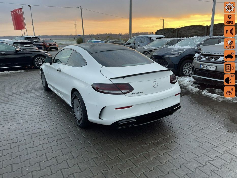 Mercedes-Benz Klasa C Coupe AMG Line Skóra Automat Podgrzewanie Kamera 204KM