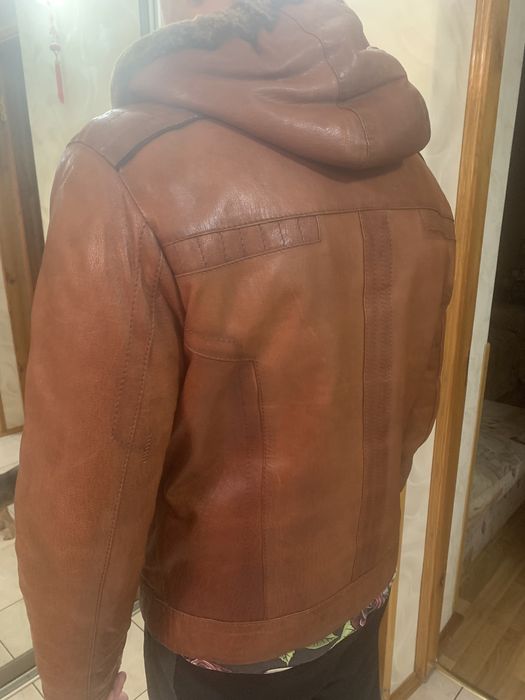 Дубленка из натуральной кожи