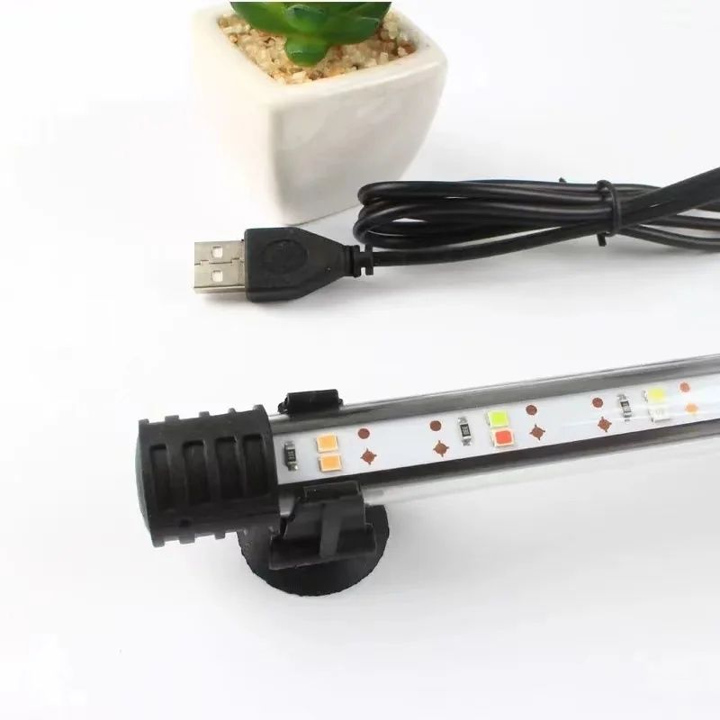 Лампа 27 см,47 см,погружная, светодиодная, питание 5Вольт, USB  штекер