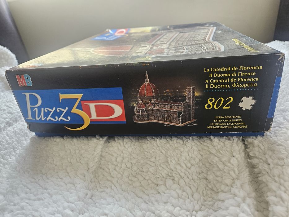 Puzzle 3D Extra desafiante!  802 Peças