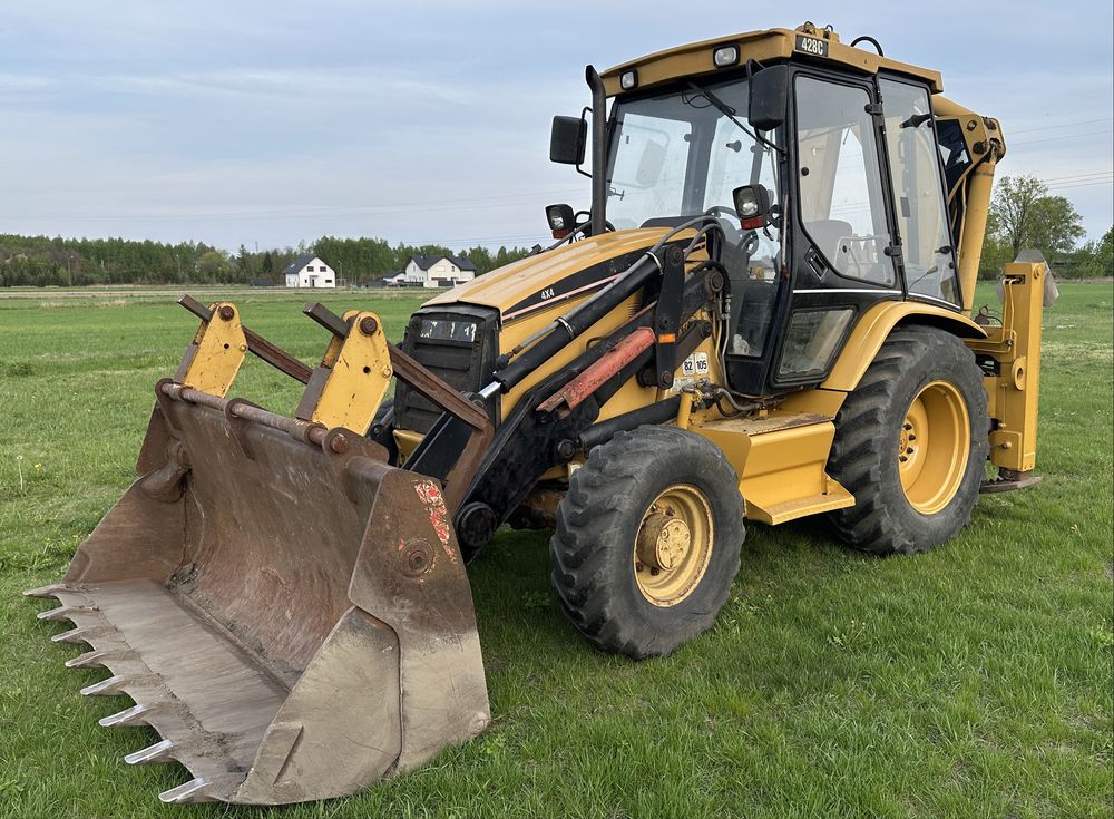 Caterpillar cat 428c Koparko Ładowarka