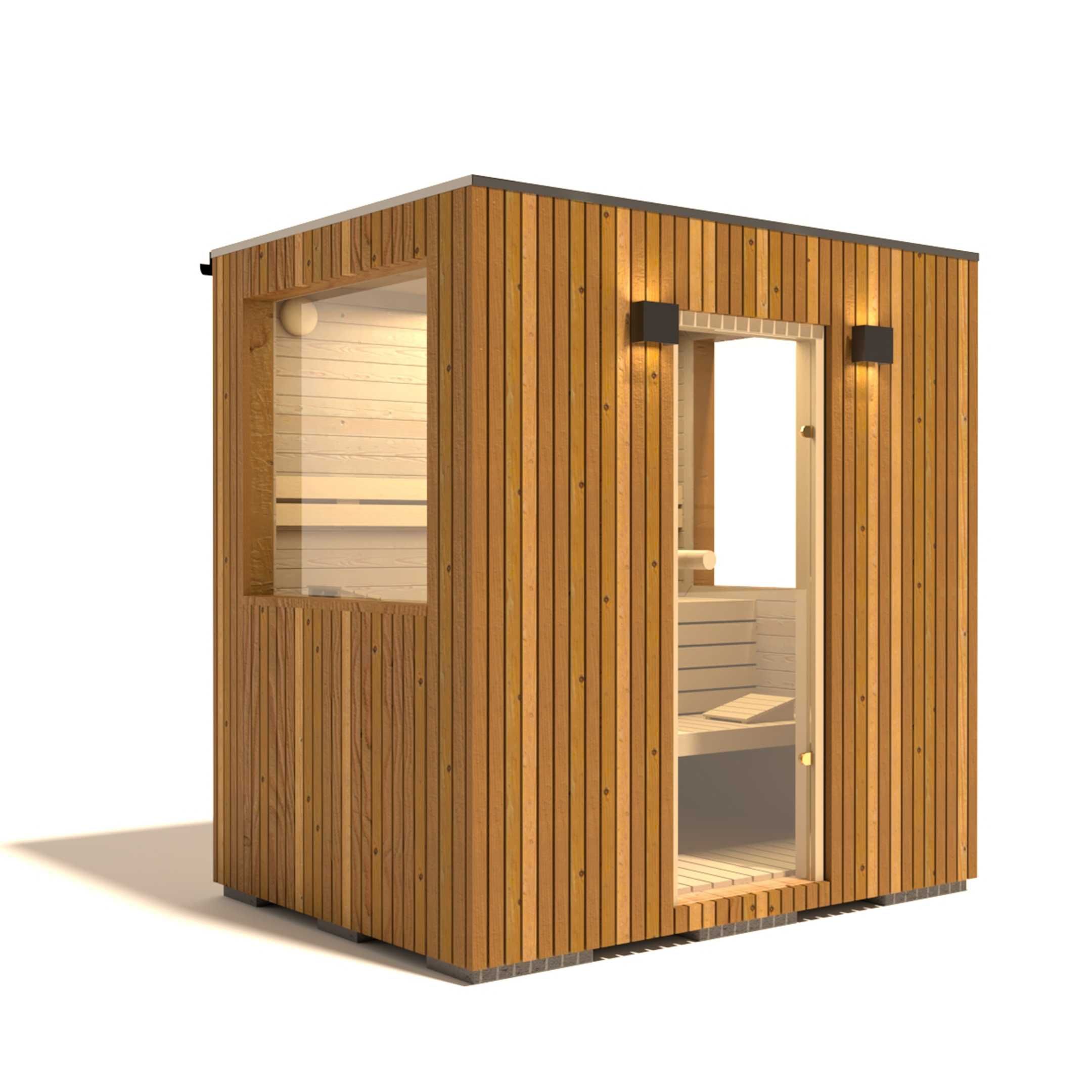 Sauna ogrodowa Olaf 235 cm x 175 cm