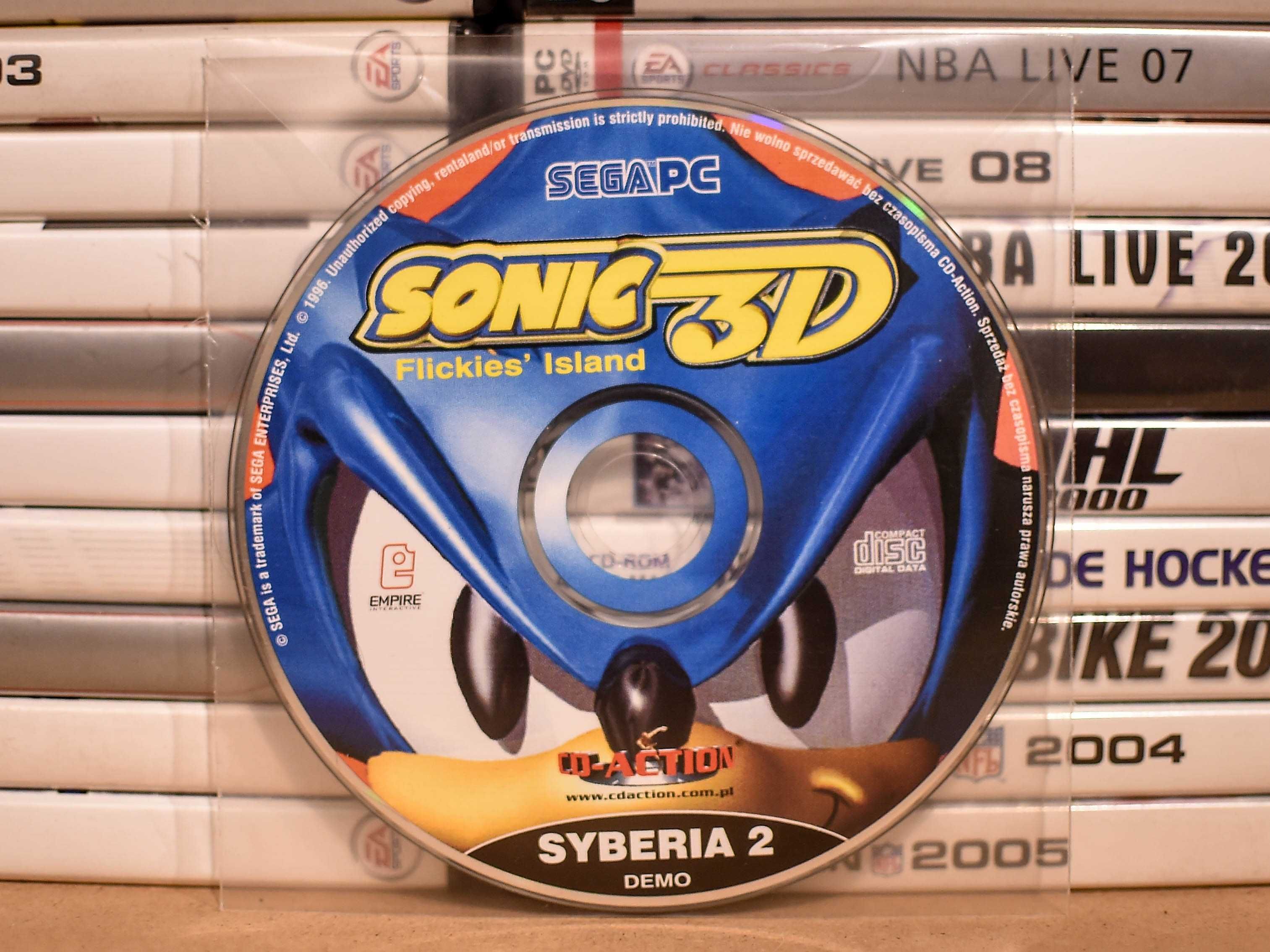 PC # CD-Action Sonic 3D